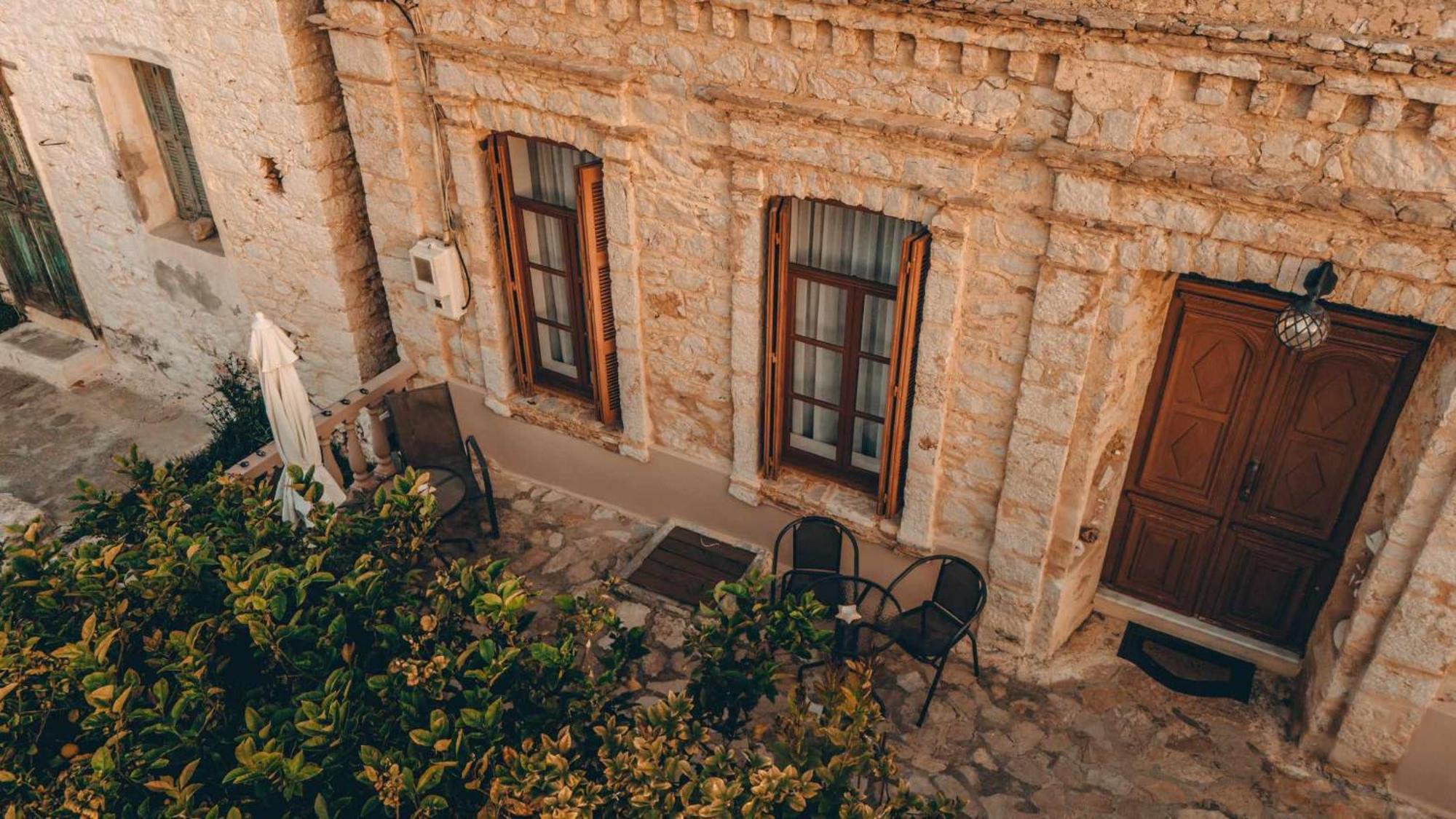 Kleanthe Otel Chalki Town Dış mekan fotoğraf